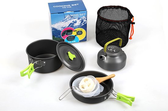 Aluminium camping kookgerei