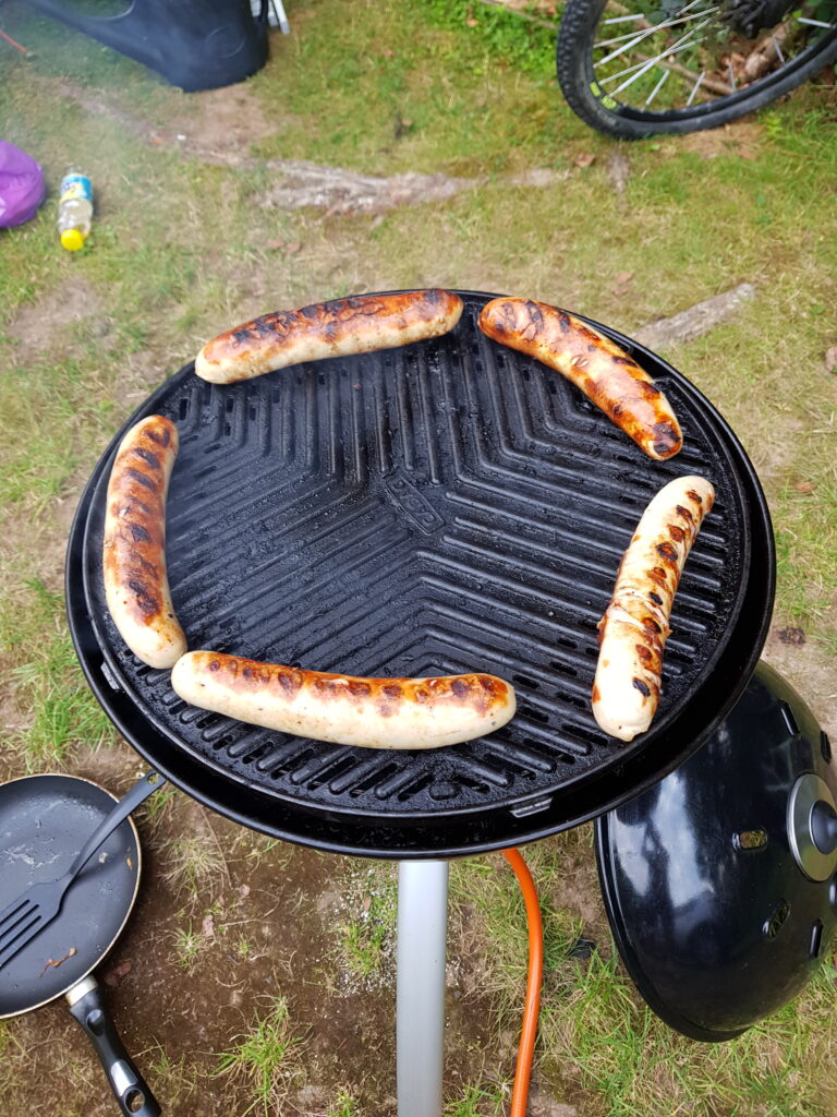 BBQ-en op de camping