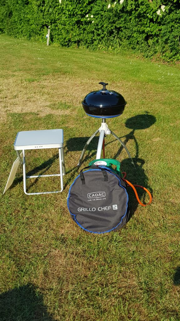 Cadac grillo chef 2, handige camping BBQ