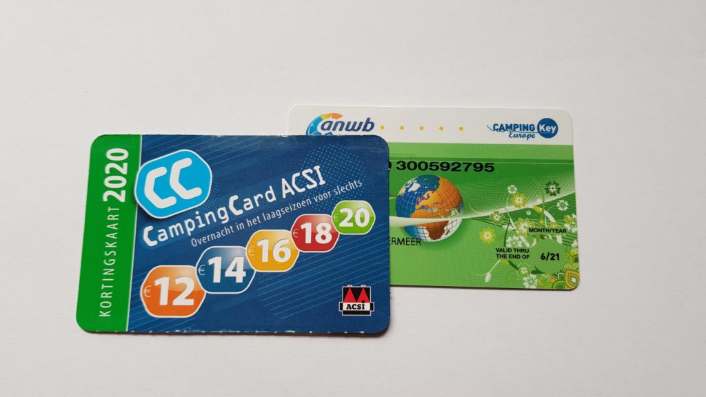 Kamperen met korting: CampingCard ACSI + ANWB CKE