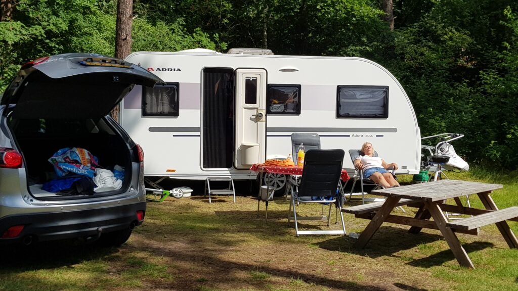 genieten op een kleine camping in Nederland