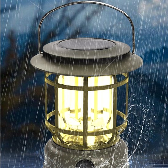 compacte kampeerlamp met powerank