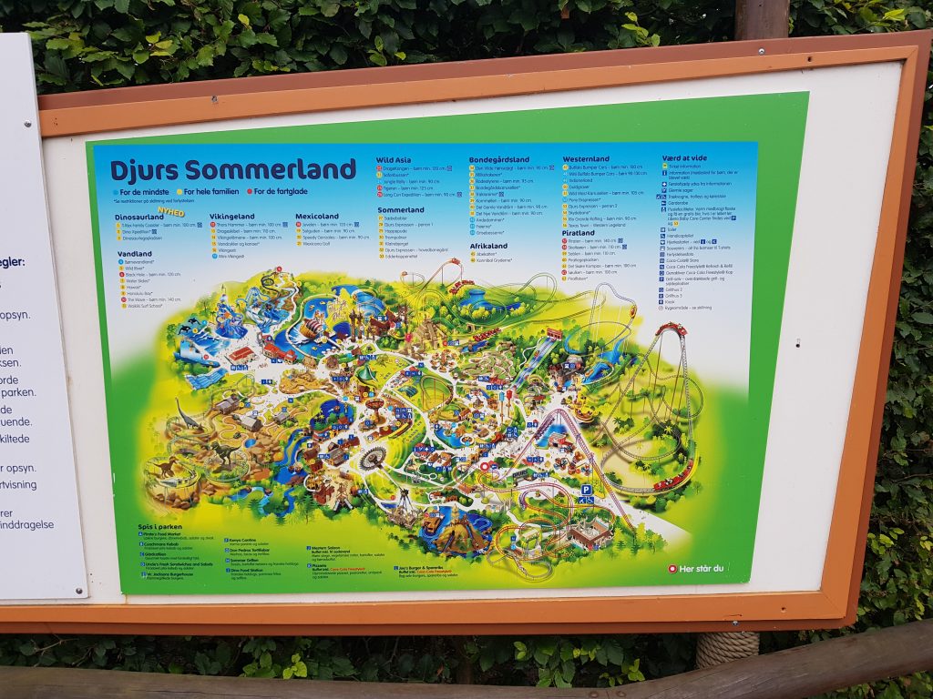 Attractiepark Djurs Sommerland Nimtofte, Denemarken 