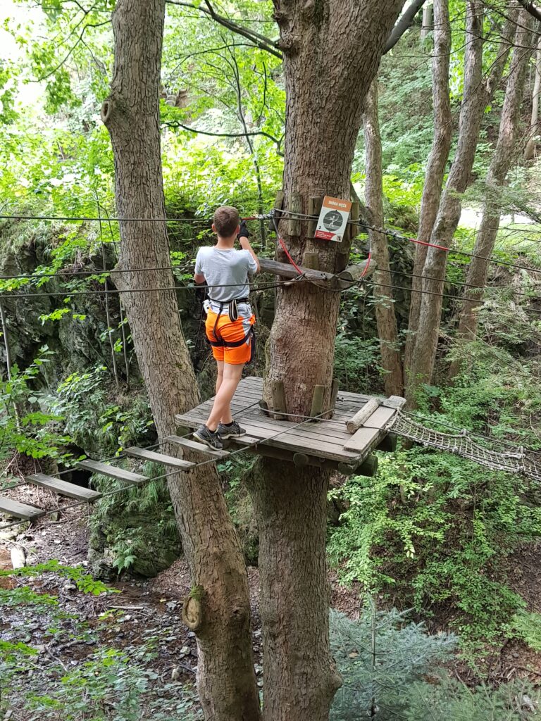 Leśny Park Przygody Skalisko (klimpark)