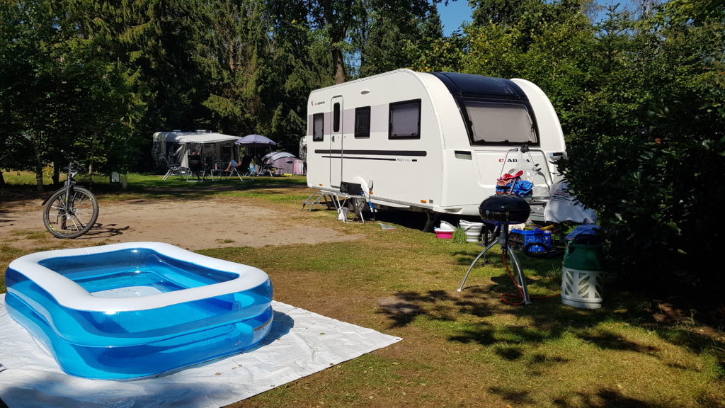 nieuwe plek caravan i.v.m. beestjes