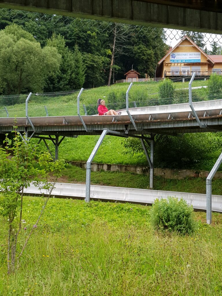 Rodelen in Polanica Zdrój