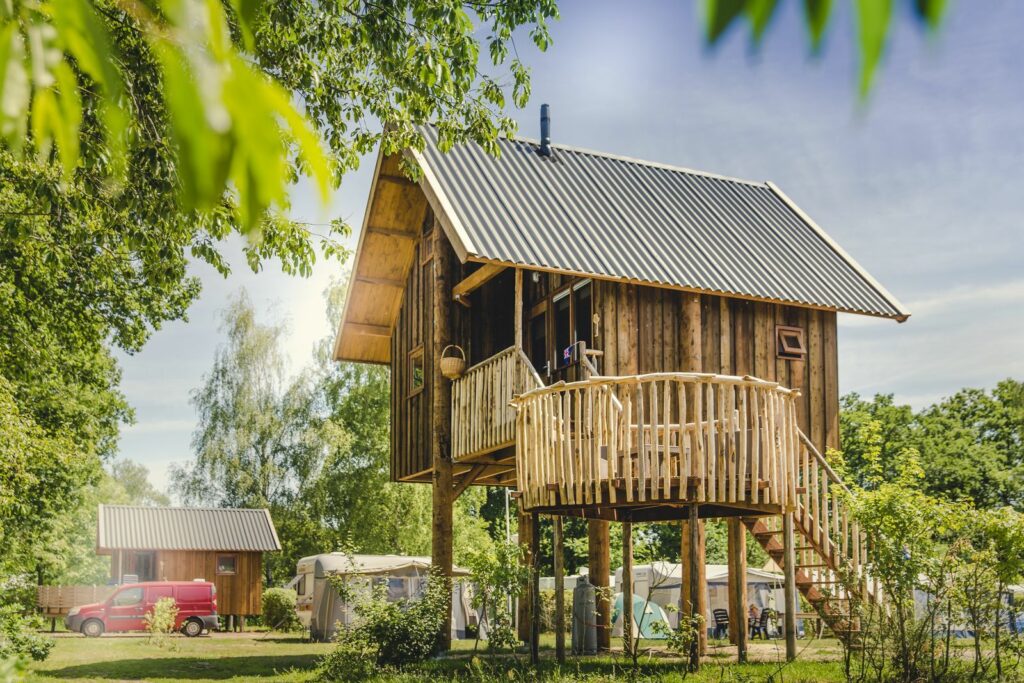 Glamping accommodatie (s) vakantiepark / camping Mölke, Overijssel