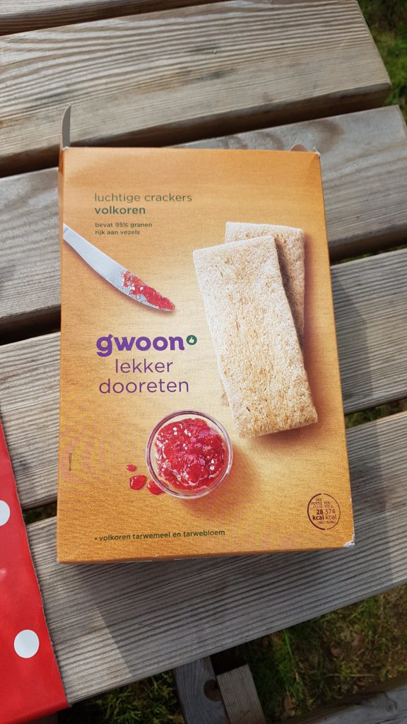 luchtige volkoren crackers van gwoon