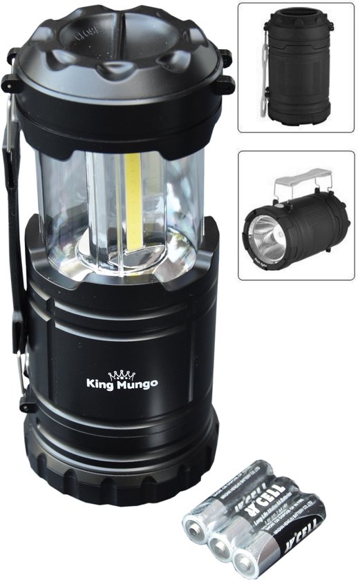 zaklamp en campinglamp