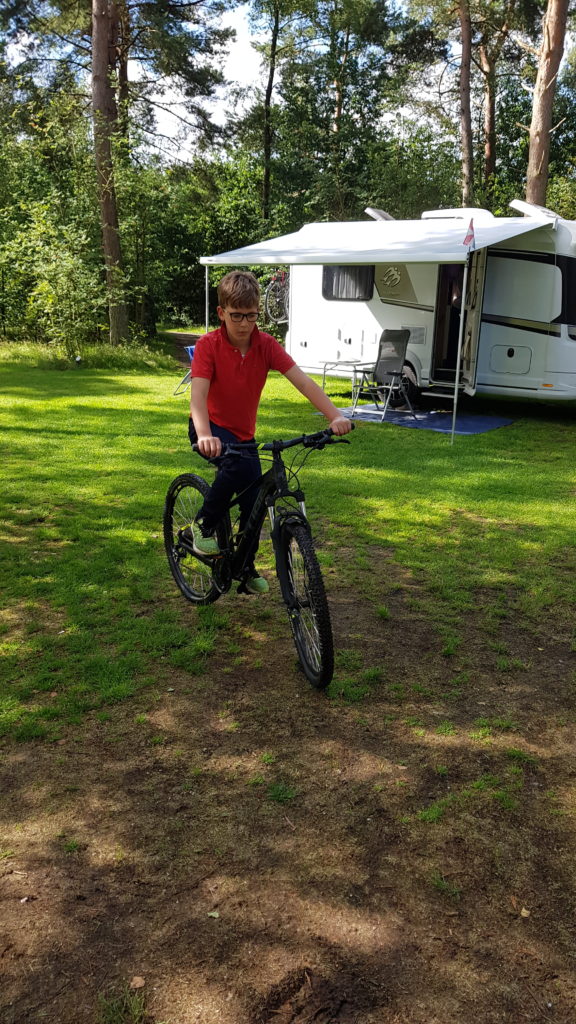 fietsen /mountainbike mee naar de camping