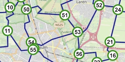 Fietsknoop app. Lekker fietsen tijdens je kampeervakantie