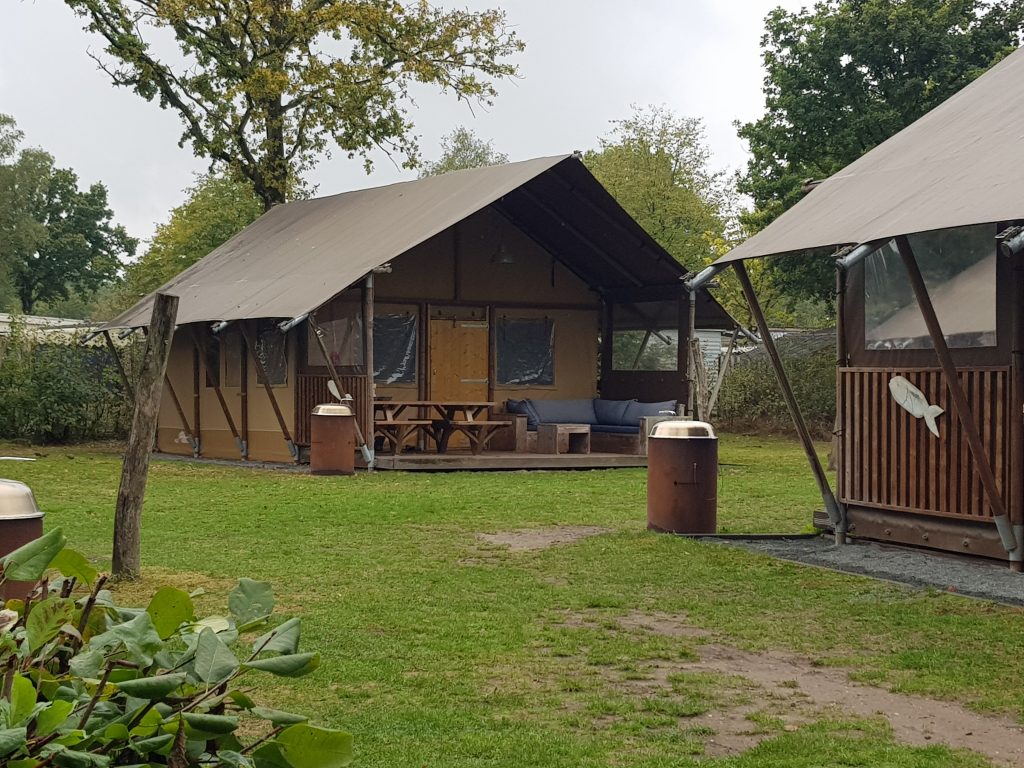 safaritent op camping TerSpegelt
