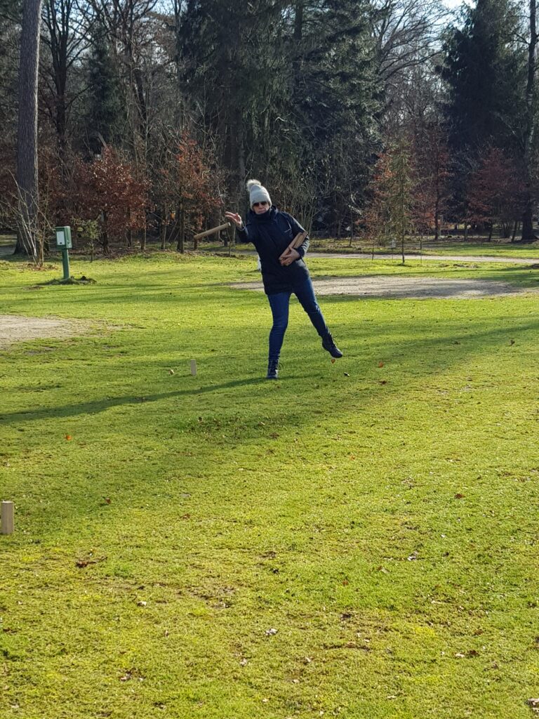 Kubb op de camping