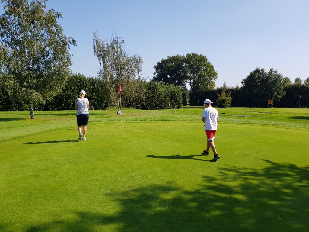 kamperen en golfen