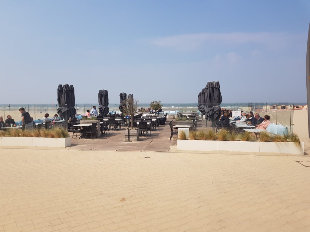 strand De Panne, terras De Panne