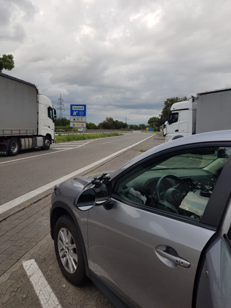 Break langs de Duitse Autobahn