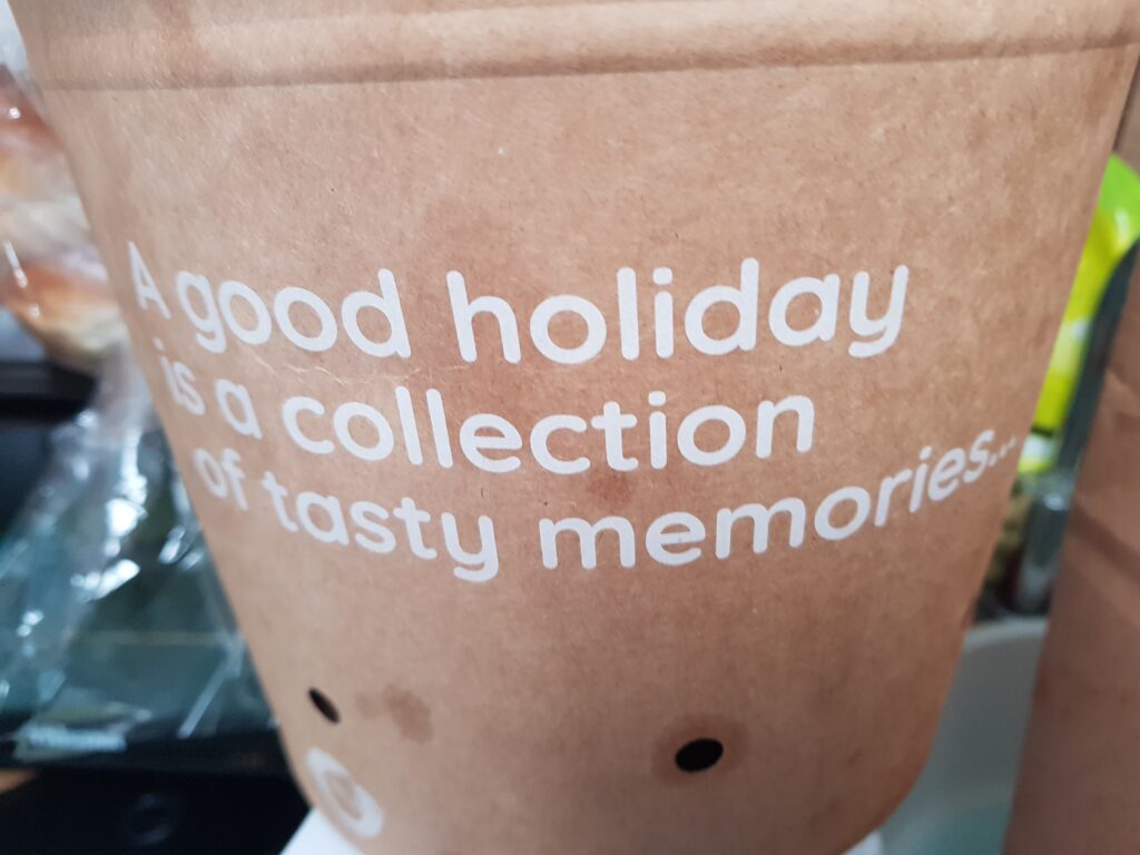 A good holiday is a collection of tasty memories